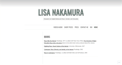 Desktop Screenshot of lisanakamura.net