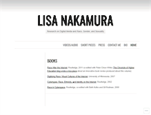 Tablet Screenshot of lisanakamura.net